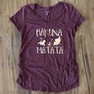 Disney maternity shirt size XL